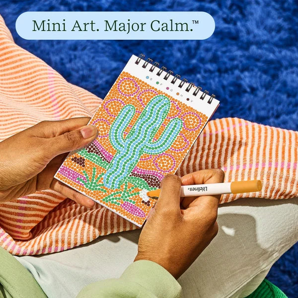 Lifelines FlowArt MINI Dot-By-Letter - Nature's Wonders - Meditative Art