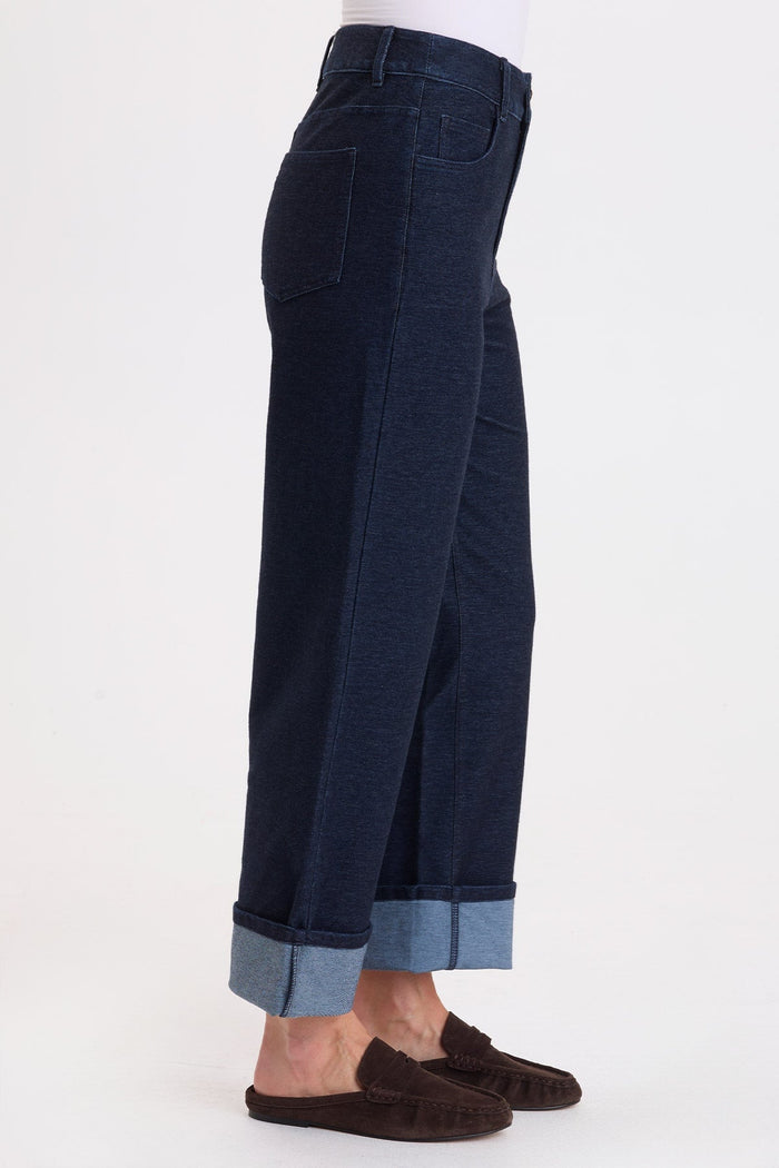 Wearables Livia Indigo Twill Cuffed Pant