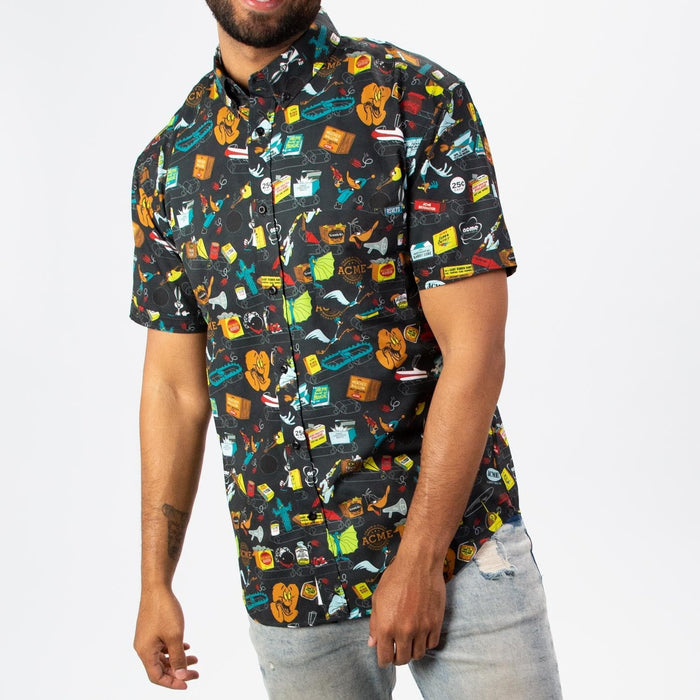 RSVLTS RSVLTS Looney Tunes "The ACME Catalog" – KUNUFLEX Short Sleeve Shirt