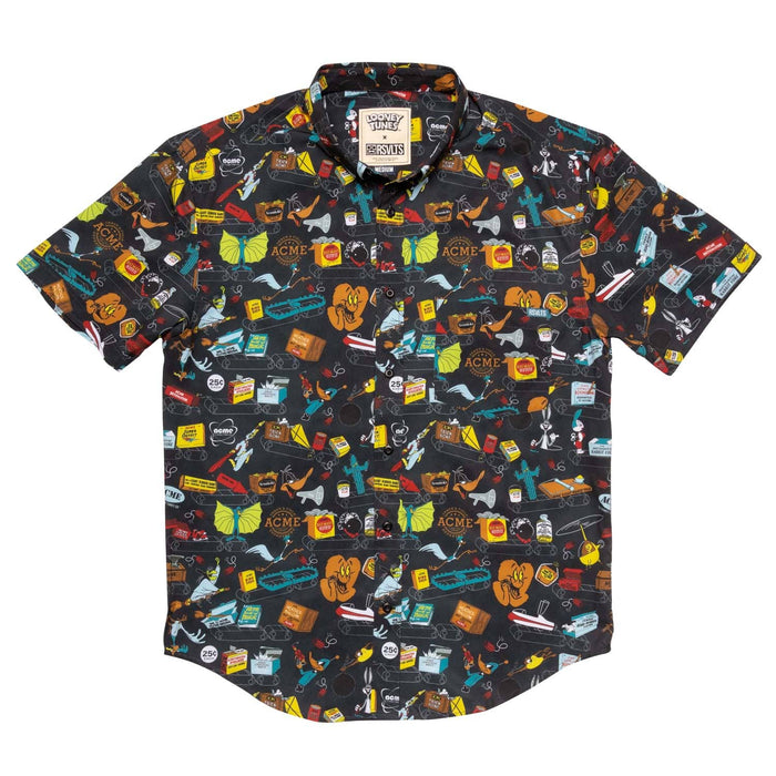 RSVLTS RSVLTS Looney Tunes "The ACME Catalog" – KUNUFLEX Short Sleeve Shirt