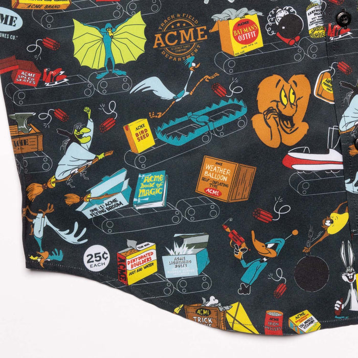 RSVLTS RSVLTS Looney Tunes "The ACME Catalog" – KUNUFLEX Short Sleeve Shirt