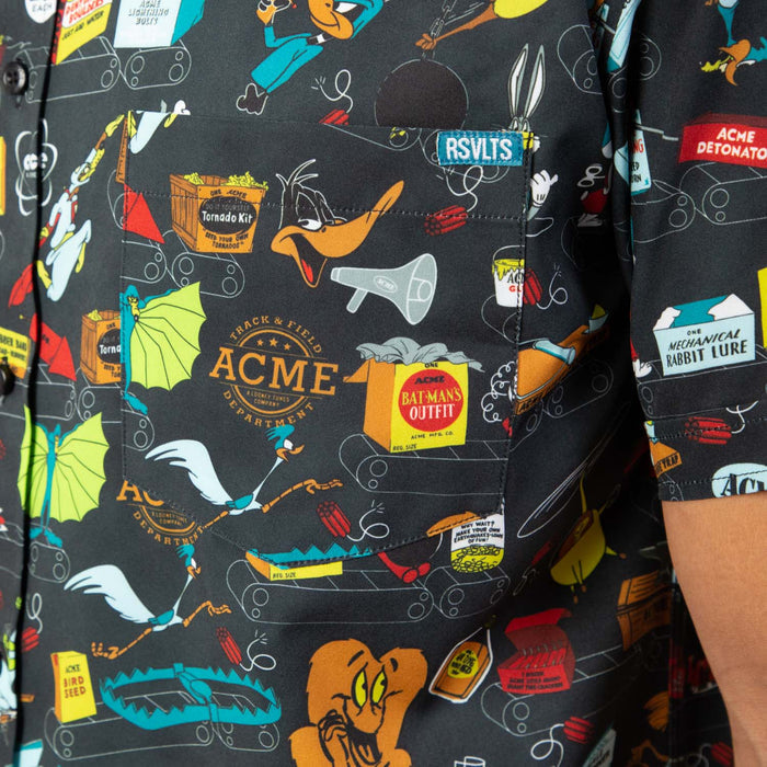 RSVLTS RSVLTS Looney Tunes "The ACME Catalog" – KUNUFLEX Short Sleeve Shirt