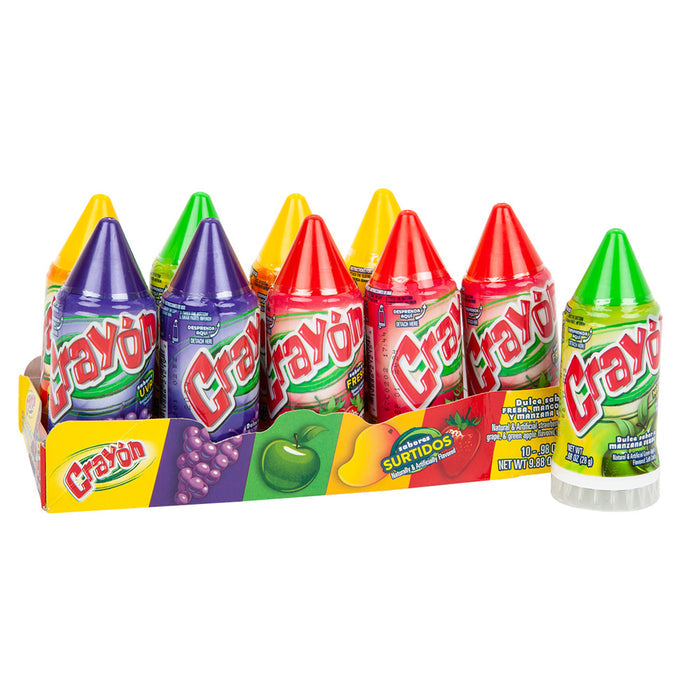 Lorena Assorted Crayon Candy - 10 Count