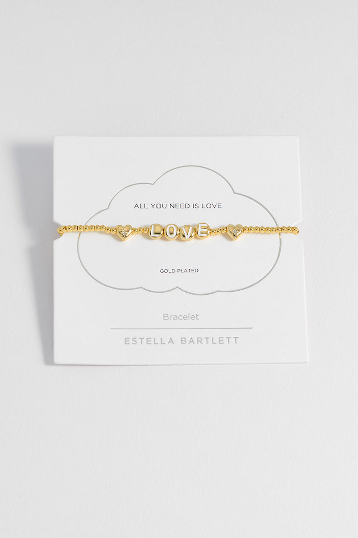 Love Letter Bead Bracelet