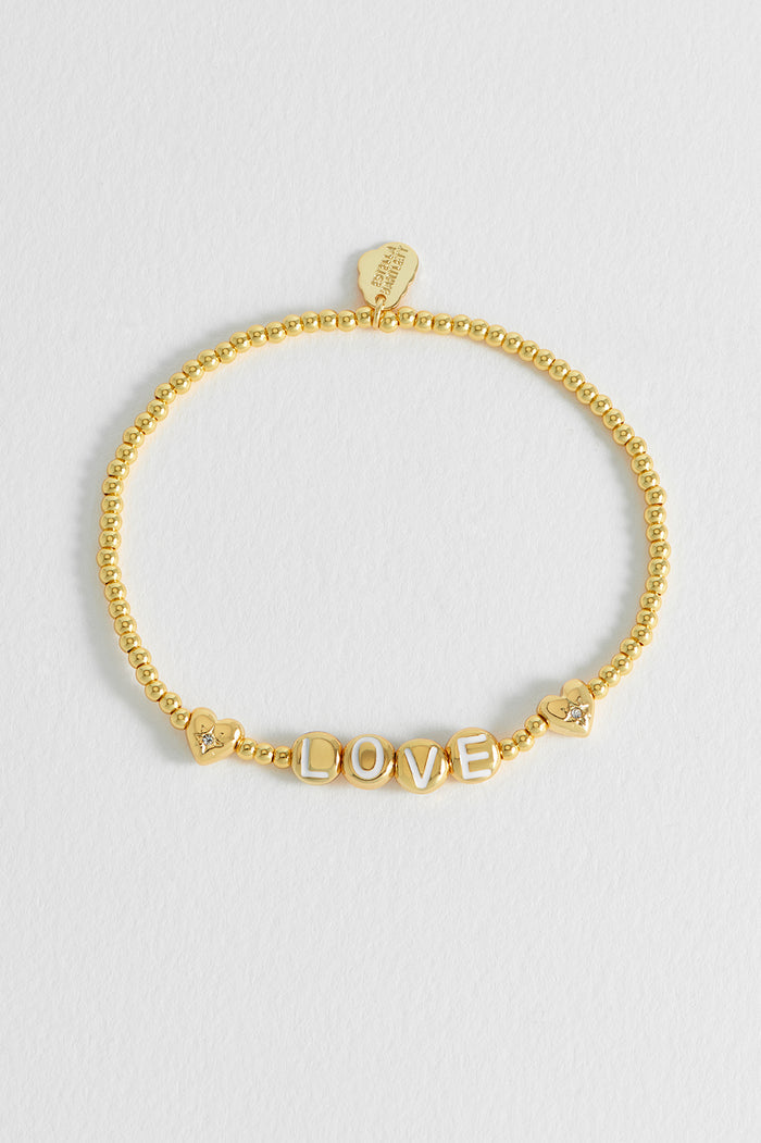 Love Letter Bead Bracelet