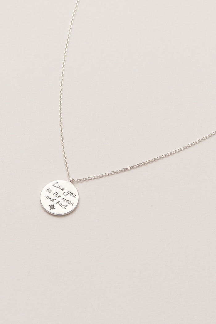 Love You To The Moon And Back Necklace