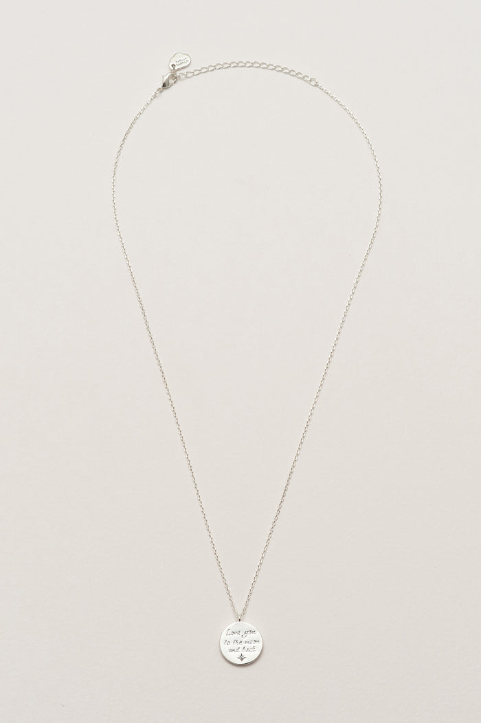 Love You To The Moon And Back Necklace