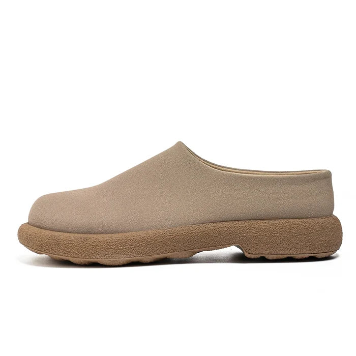 Lucien Bellucci Men’s Suede Mule Loafers