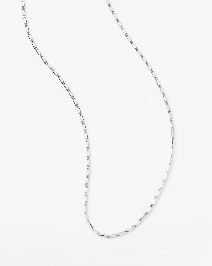 Lucy Williams Horizon Link Chain Necklace | Sterling Silver Necklaces Missoma