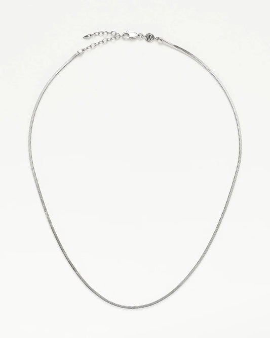 Lucy Williams Square Snake Chain Necklace Necklaces Missoma