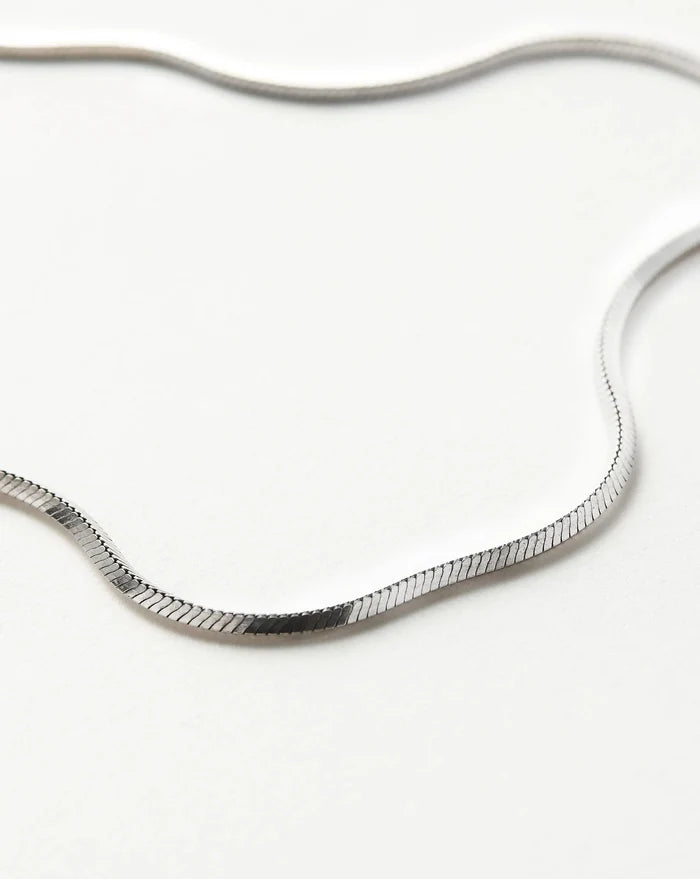 Lucy Williams Square Snake Chain Necklace Necklaces Missoma