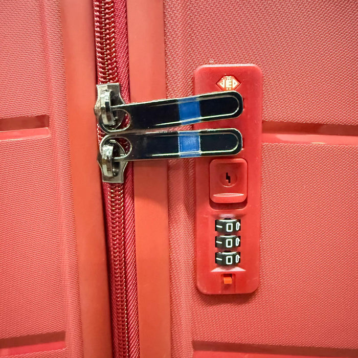 Luggage Set-3pc/Red