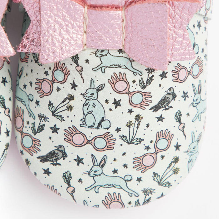 Luna Lovegood Bow Mocc Bow Moccasins Soft Soles