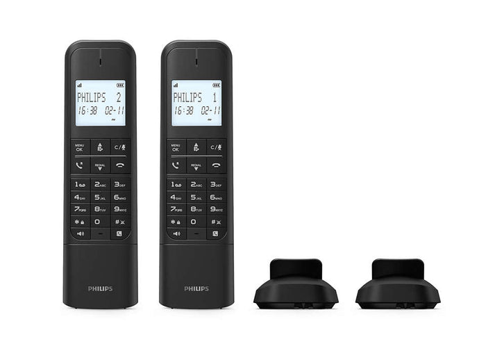 M4702B DUO CORDLESS PHONE
