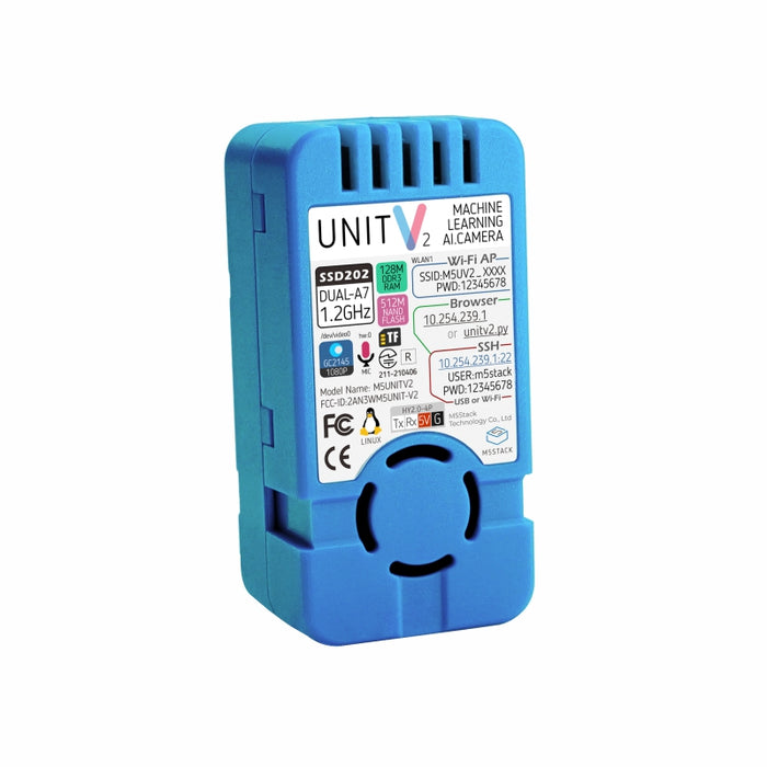 M5Stack UnitV2 - The standalone AI Camera for Edge Computing (SSD202D) TinyML - m5stack-store