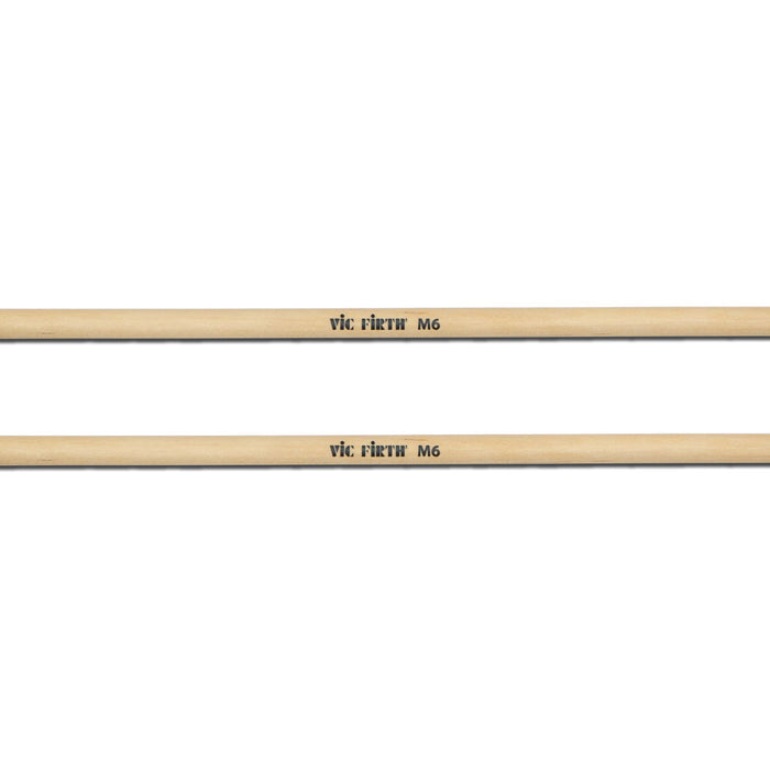 M6 - American Custom Keyboard - Hard, Black Phenolic, 1" Mallets
