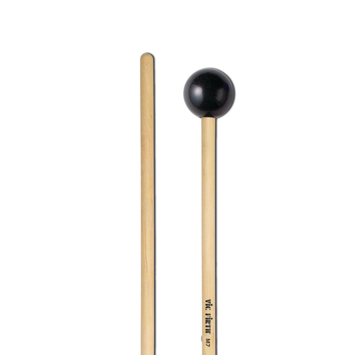 M7 - American Custom Keyboard - Hard, Black Phenolic, 1 1/4" Mallets