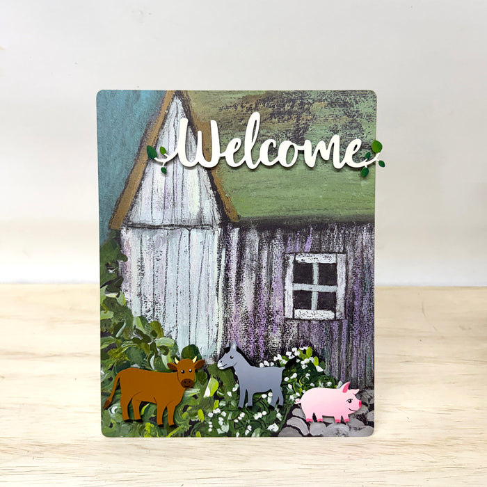 Magnetic Art Scene - Barn