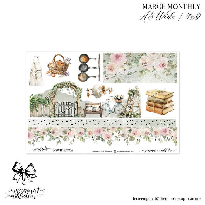MARCH 2026 A5 WIDE MONTHLY