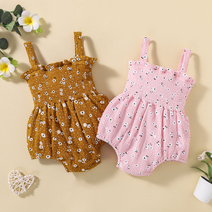 MAREILLE Floral Bowtie Romper