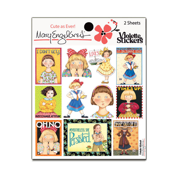 Mary's Attitude Sticker Sheet