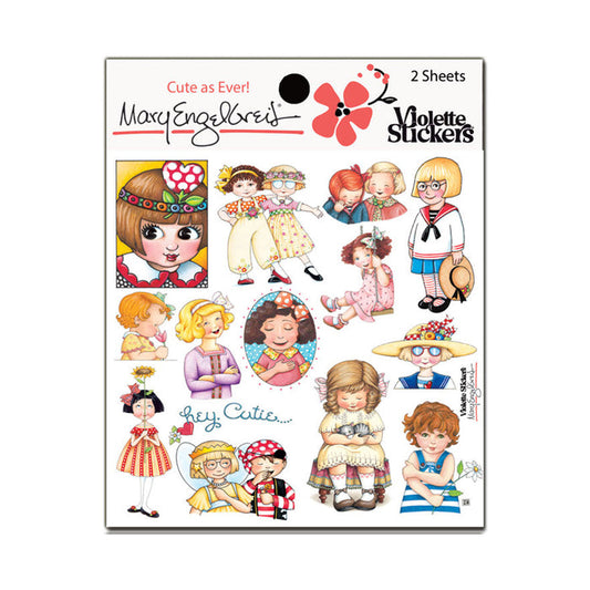 Mary's Cutie Pie Sticker Sheet