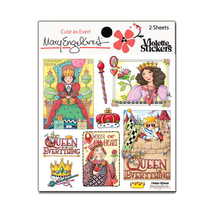 Mary's Queens Sticker Sheet