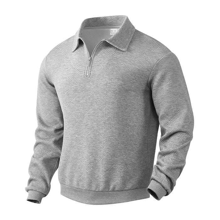 Max Vero Long Sleeve Zip Polo Shirt