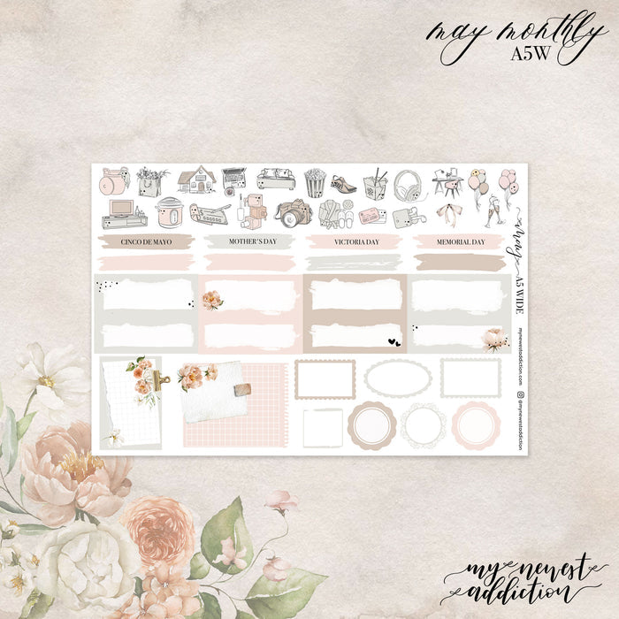MAY 2026 A5 WIDE MONTHLY