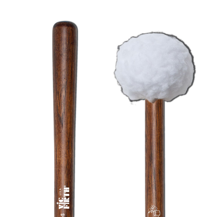 MB2S - Corpsmaster Marching Bass - Medium Head, Soft Mallets