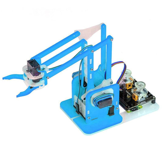 MeArm Robot Raspberry Pi Kit - Blue [Discontinued] by Kitronik - The Pi Hut