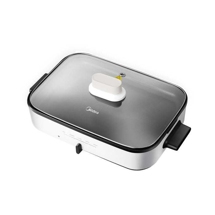 MEC-1036W 1.8L GRILL AND STEAMBOAT POT