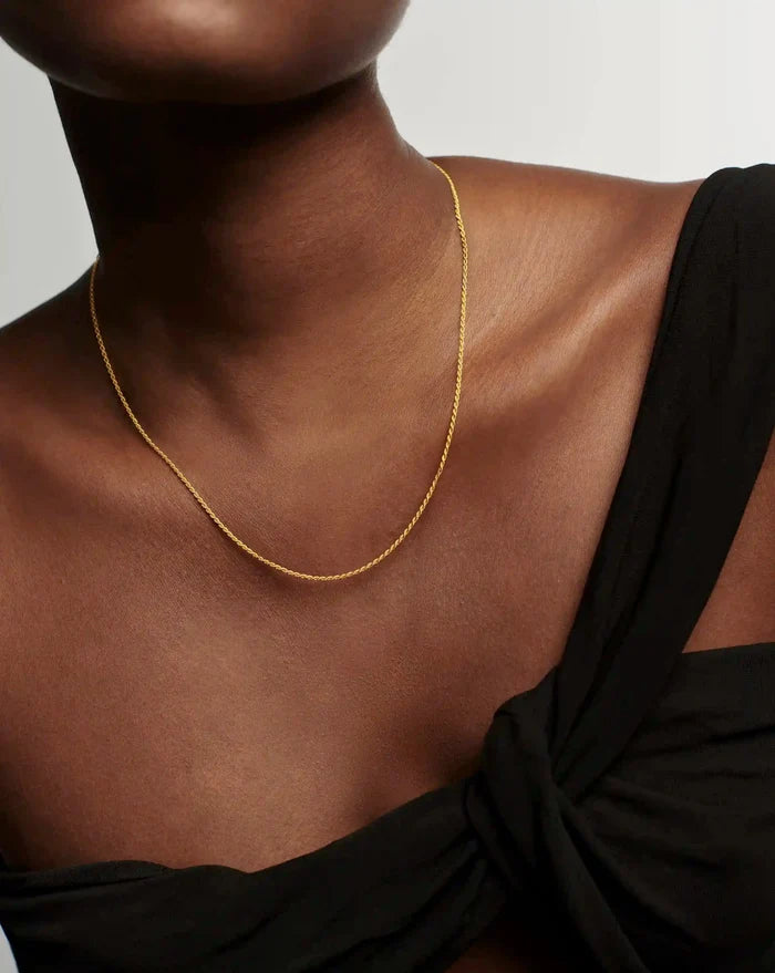 Medium Rope Chain Necklace | 18ct Gold Vermeil Necklaces Missoma