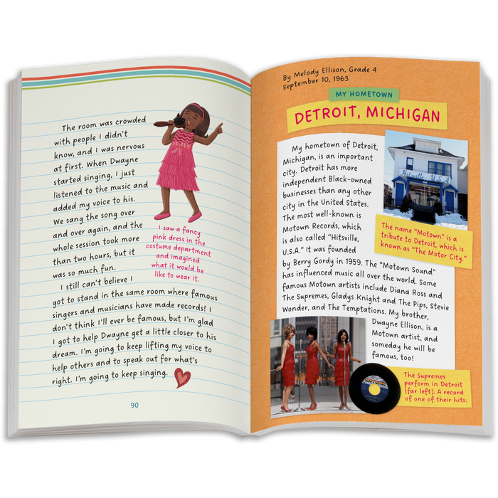 Melody: My Diary Book (Historical Characters)
