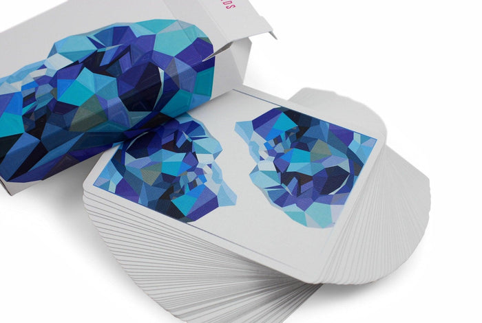 Memento Mori, Blue Edition Playing Cards by Murphy's Magic