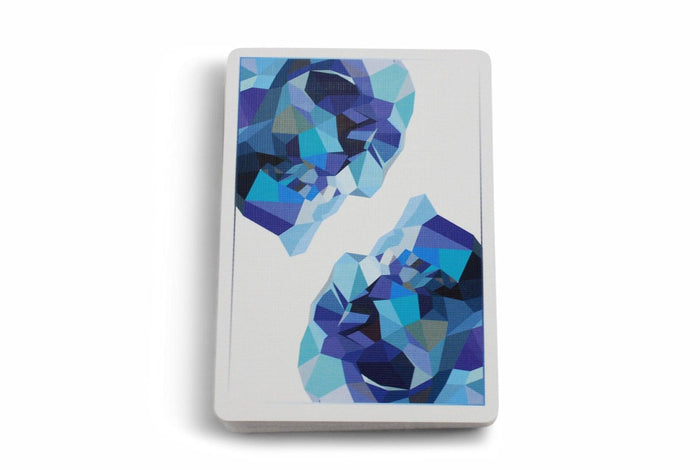 Memento Mori, Blue Edition Playing Cards by Murphy's Magic