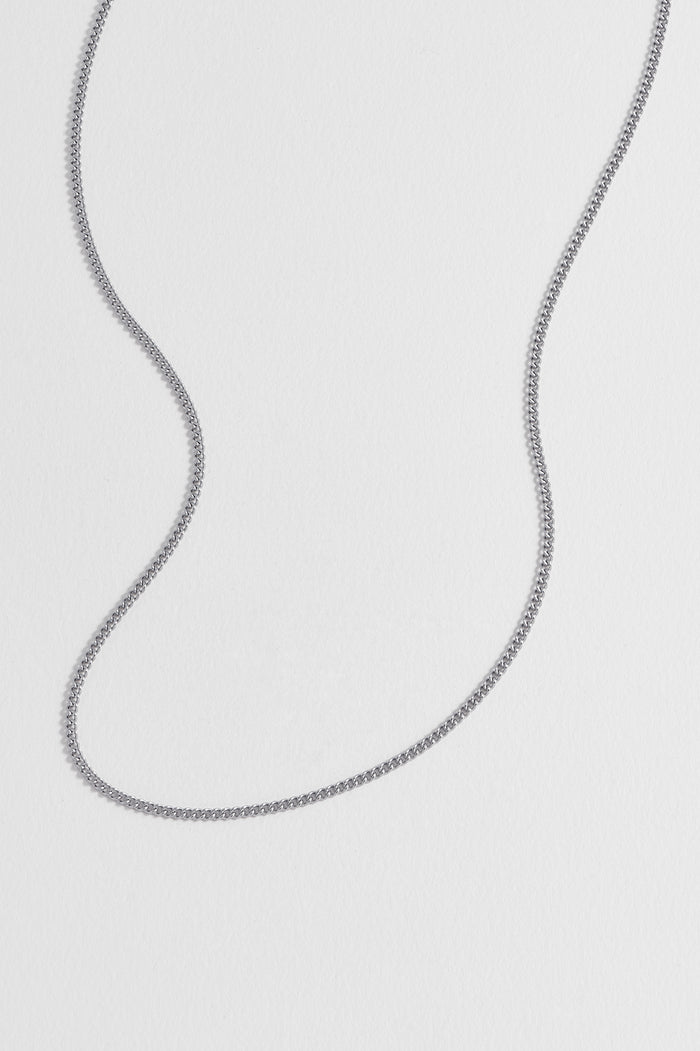 Men's Fine Curb Chain Necklace