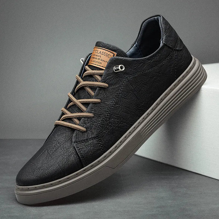 Men's Genuine Leather Sneakers