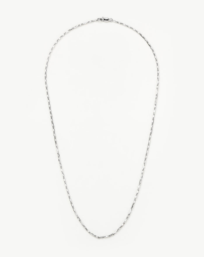 Mens Interlocking Link Chain Necklace | Sterling Silver Necklaces Missoma