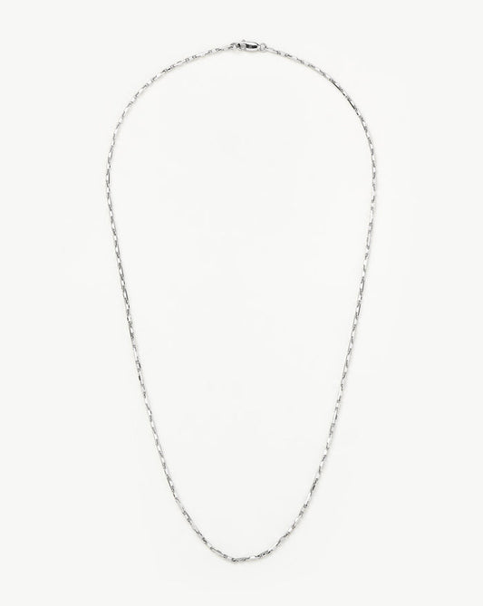 Mens Interlocking Link Chain Necklace | Sterling Silver Necklaces Missoma