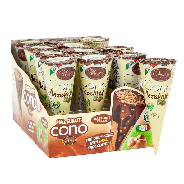 Messori Hazelnut Cono Snack - 12 Count