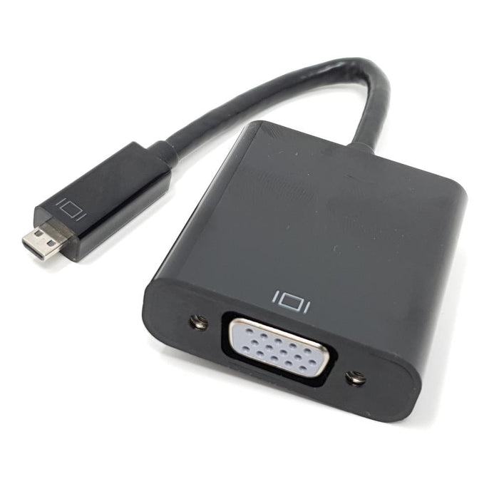 Micro-HDMI to VGA Adaptor for Raspberry Pi 4 [Discontinued] by The Pi Hut - The Pi Hut