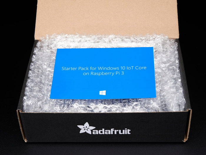 Microsoft IoT Pack for Raspberry Pi 3 - w/ Raspberry Pi 3 [Discontinued] by Adafruit - The Pi Hut