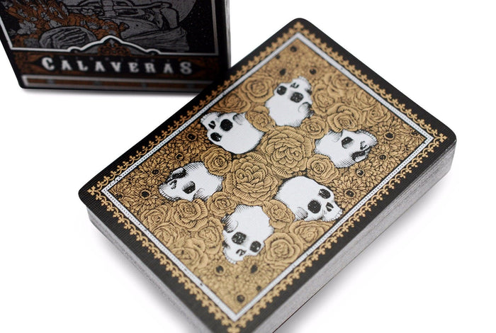 Midnight Calaveras Playing Cards by Dead On Paper
