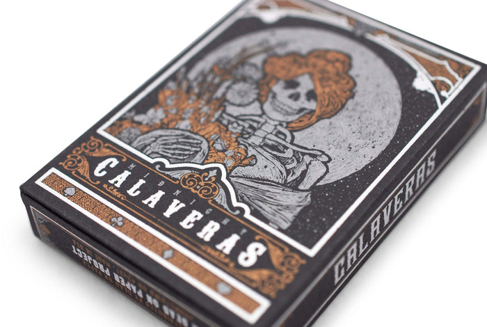 Midnight Calaveras Playing Cards by Dead On Paper