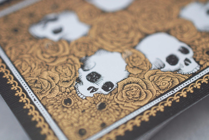 Midnight Calaveras Playing Cards by Dead On Paper
