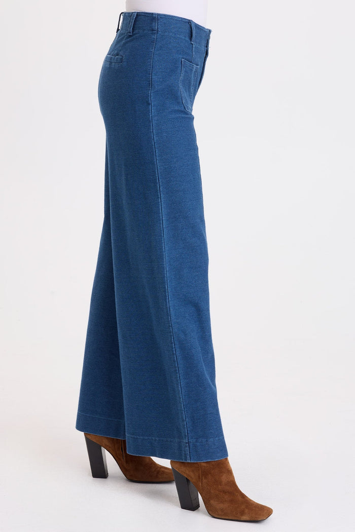 Wearables Miller Indigo Twill Wide Leg Trouser