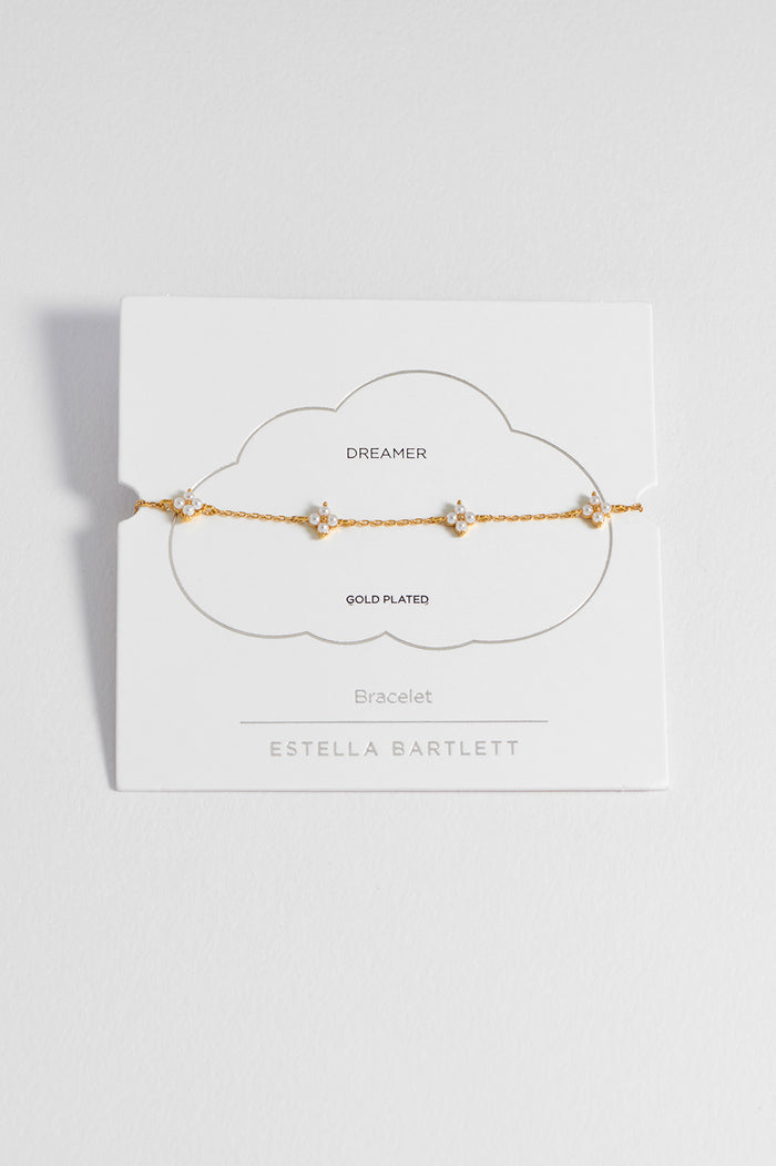 Mini Pearl Flower Bracelet