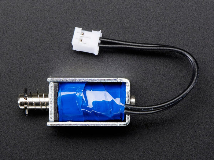 Mini Push-Pull Solenoid - 5V by The Pi Hut - The Pi Hut