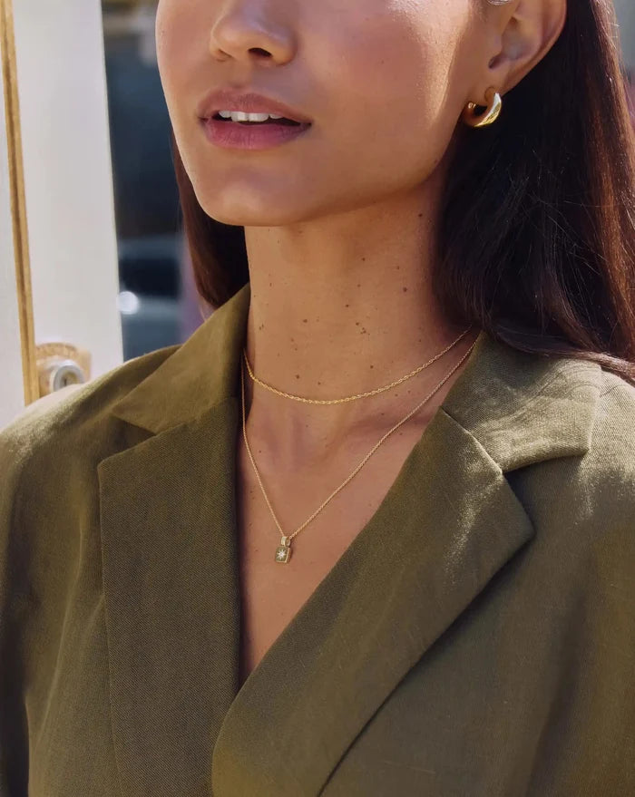 Mini Star Ridge Pendant Necklace | 18k Gold Vermeil Necklaces Missoma